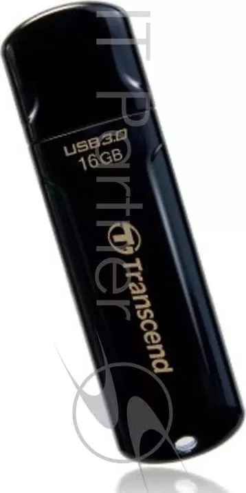 Флеш Диск TRANSCEND 16Gb Jetflash 700 TS16GJF700 USB3.0 черный