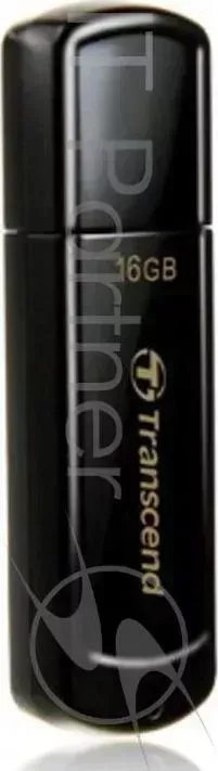 Флеш Диск TRANSCEND 16Gb Jetflash 350 TS16GJF350 USB2.0 черный