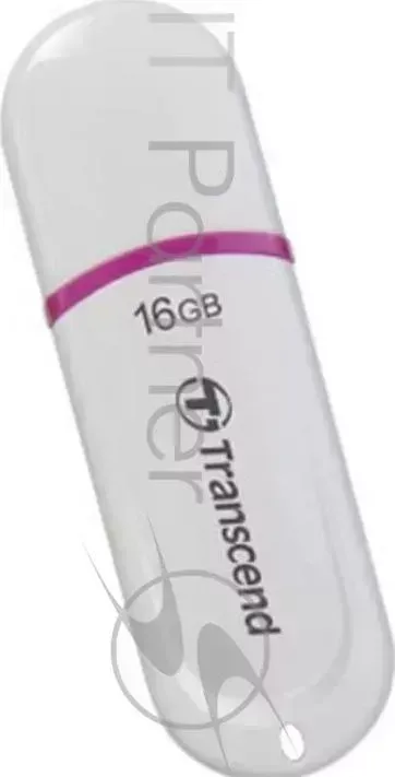 Флеш Диск TRANSCEND 16Gb Jetflash 330 TS16GJF330 USB2.0 белый/фиолетовый