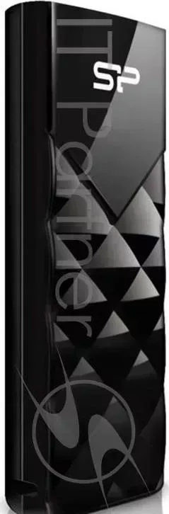 Флеш Диск SILICON POWER 16Gb Ultima U03 SP016GBUF2U03V1K USB2.0 черный