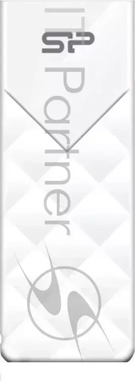 Флеш Диск SILICON POWER 16Gb Ultima U03 SP016GBUF2U03V1W USB2.0 белый