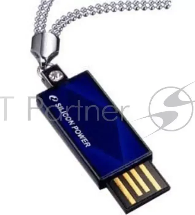 Флеш Диск SILICON POWER 16Gb Touch 810 SP016GBUF2810V1B USB2.0 синий
