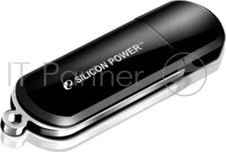 Флеш Диск SILICON POWER 16Gb LuxMini 322 SP016GBUF2322V1K USB2.0 черный