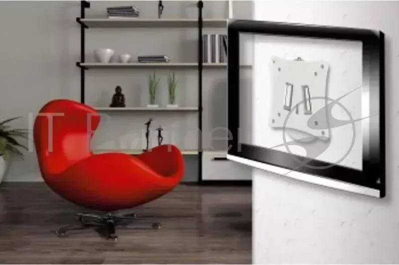 Кронштейн для телевизора Hama H-108734 белый-26" макс.25кг настенный фиксированный HAMA XS 26"/66см VESA100*100 до 25кг fix неподвижный белый H 108734