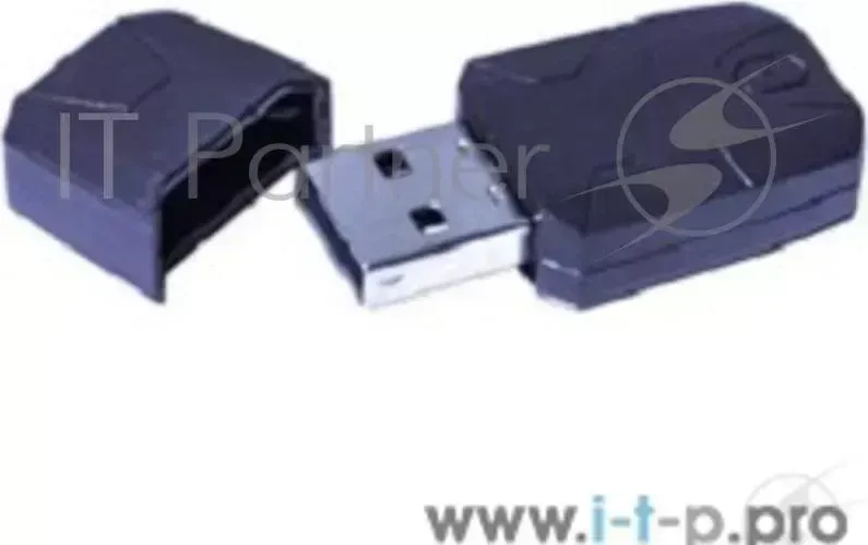 Адаптер Wi-Fi Upvel UA-222NU USB- стандарта 802.11n 300 Мбит/с (стильный корпус черного цвета)