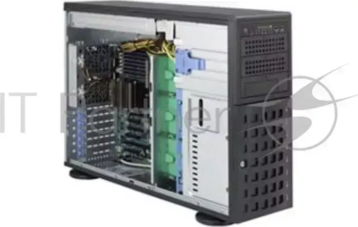 Корпус Supermicro SC745BAC 4U Tower 8 Bay Black 1280W RPS EATX