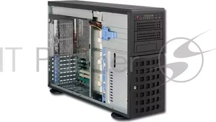 Корпус SUPERMICRO SuperКорпус 745TQ-R920B Tower, Extended ATX, 7 слотов, USB2.0, PSU 920Вт (1+1), Черный Supermicro Super 7