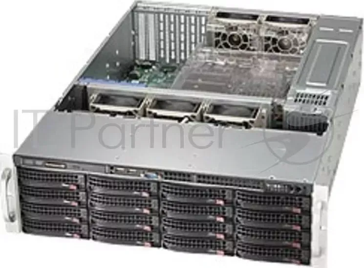 Корпус SuperMicro CSE-836BE1C-R1K03B 2x1000W черный Supermicro CSE 836BE1C R1K03B CSE 836BE1C R1K03B