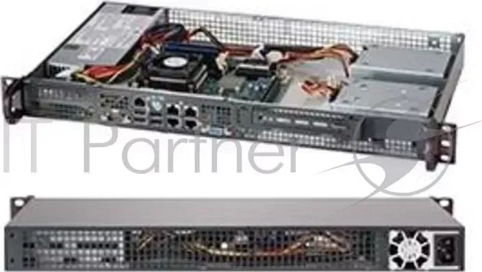 Корпус для сервера 1U 200W BLACK CSE-505-203B SUPERMICRO Supermicro 1U