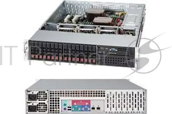 Корпус SERVER CHASSIS 2U 920W CSE-213AC-R920LPB SUPERMICRO Supermicro 2U