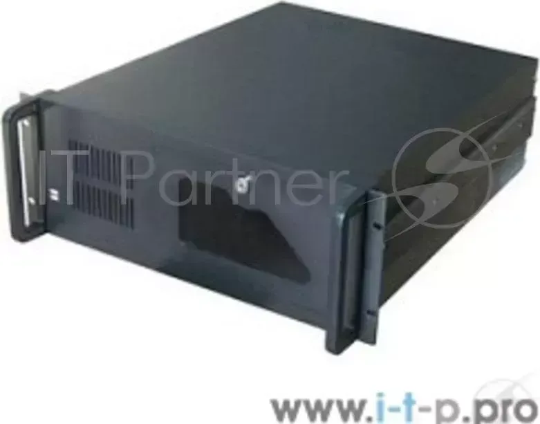Корпус Procase B430L B 0 черный 4U глубина 540мм, внешн 3x5.25, внутр 8xHDD, MB 12"x13",без Б/П PS2