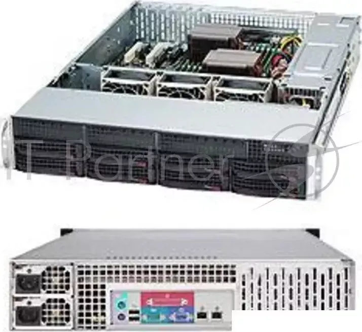 Корпус Supermicro CSE 825TQ R740LPB