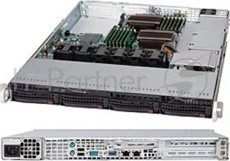 Корпус Supermicro CSE 815TQ 600WB
