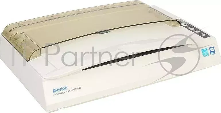 Сканер Avision FB2280E, планшетный, A4, CCD, 600x600 dpi, USB 2.0, для сканирования книг