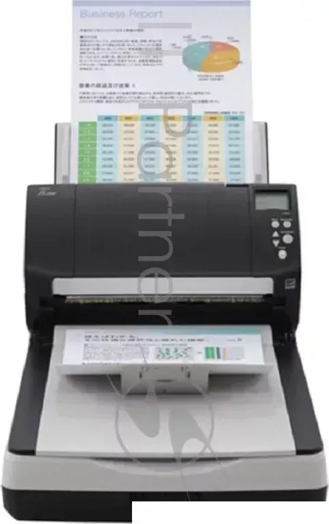 Сканер Fujitsu fi 7260 протяжный планшет, CCD, A4, длинный документ до 210x5588 мм, 600 dpi, до 60 стр./120 изображений в мин, ADF 80 л., Duplex, до 4000 стр./день,