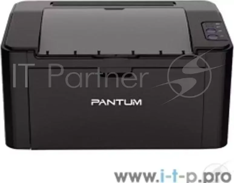 Принтер PANTUM P2500W, лазерный А4, 22 стр/мин, 1200x1200 dpi, 128 Мб, подача: 150 лист., USB, Wi-Fi, картридер, черный корпус