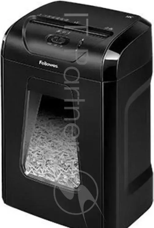 Шредер FELLOWES PowerShred 12C FS 7120101 DIN P 4, 4х40мм, 12лст., 18лтр.,Safety Lock