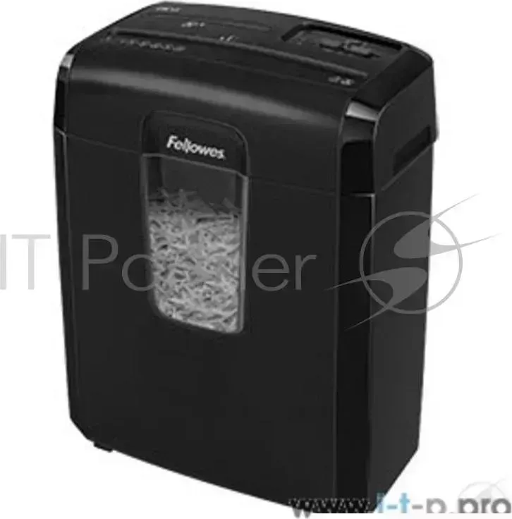 Шредер FELLOWES Powershred 8Cd FS 46921 DIN P 4, 4х35мм, 8лст., 14лтр.,уничт.: скобы,скр., пл.карты,CD