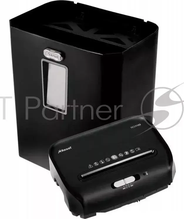 Шредер Rexel Promax RES1123 секр.Р 2 /ленты/12лист./23лтр./скрепки/скобы/пл.карты