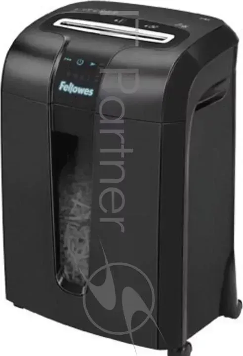 Шредер FELLOWES PowerShred 73Ci секр.P 4 /фрагменты/12лист./23лтр./скрепки/скобы/пл.карты/CD