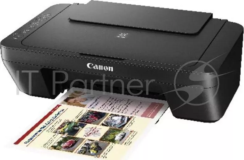 МФУ CANON PIXMA MG3040 Black 1346C007 , 4 цветный струйный принтер/сканер/копир, A4, 8 5цв изобр./мин, 4800x1200 dpi, дуплекс, подача: 60 лист., USB, Wi Fi,
