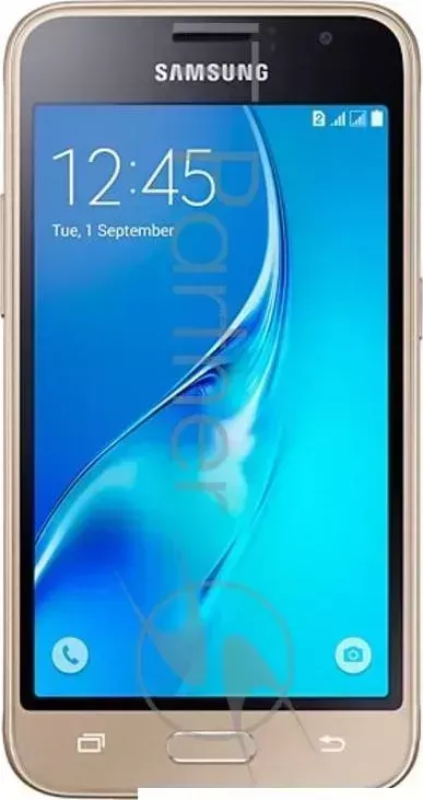 Смартфон SAMSUNG Galaxy J1 2016 SM J120F gold DS золотой 4.5",800x480,5 МП,8 Гб,3G, 4G LTE, Wi Fi, Bluetooth, GPS, ГЛОНАСС,Android 5.1 SM J120FZDDSER