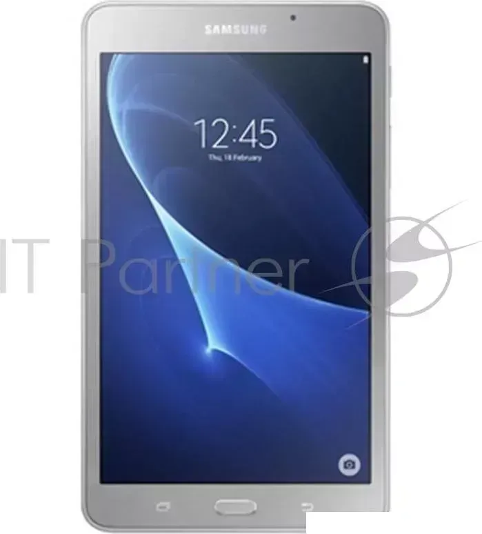 Планшет SAMSUNG Galaxy Tab A SM T285 1.3 4C/RAM1.5Gb/ROM8Gb 7" TFT 1280x800/4G/Android 5.1/серебристый/5Mpix/2Mpix/BT/GPS/WiFi/Touch/microSD 200Gb/minUSB/4000mAh
