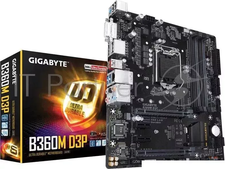 Материнская плата B360 S1151 MATX B360M D3P GIGABYTE GIGABYTE M