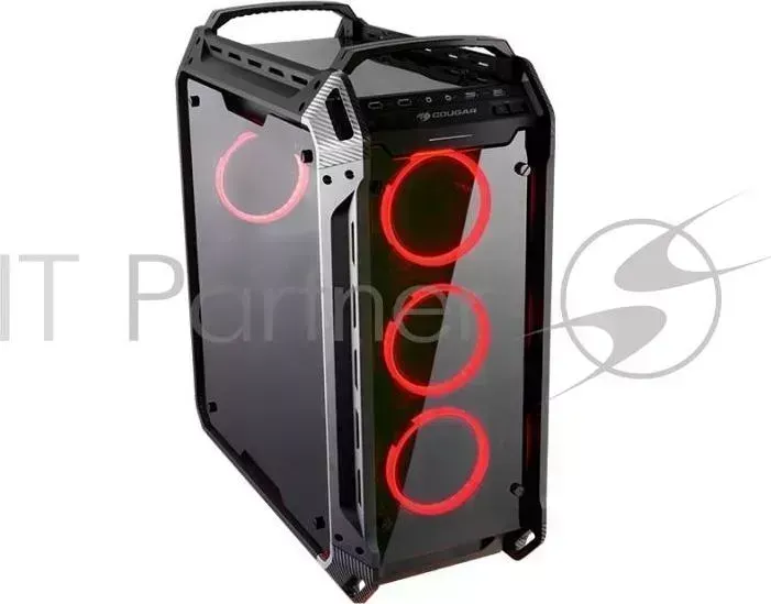 Корпус Cougar Panzer Evo, без БП, Tempered Glass All sides, ч рный, Full Tower