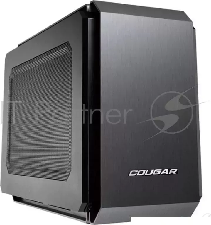 Корпус Cougar QBX, без БП, ч рный, Mini ITX