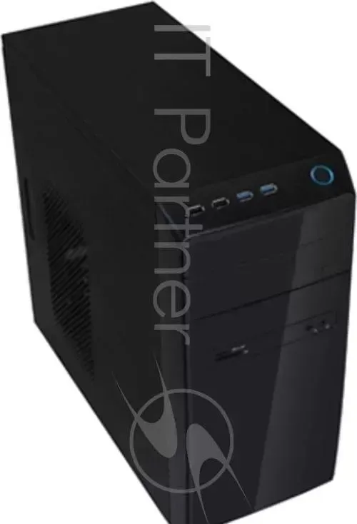 Корпус POWERMAN ES726BK USB 3.0 (Mini Tower, mATX, 450W PM-450ATX, USBx2, USB 3.0x2 + Audio, черный) <6120259> InWin x2, x2 +