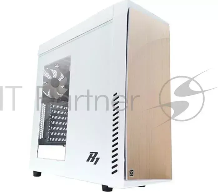 Корпус ZALMAN R1 белый без БП ATX 2x120mm 2xUSB2.0 1xUSB3.0 audio front door bott PSU