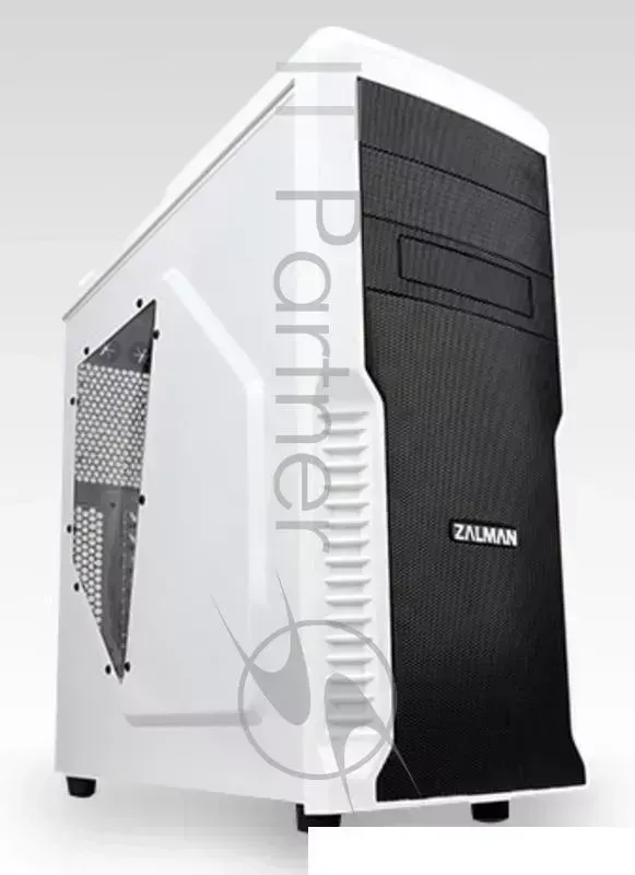 Корпус ZALMAN Z3 PLUS белый w/o PSU ATX 1x120mm 2xUSB2.0 1xUSB3.0 audio bott PSU