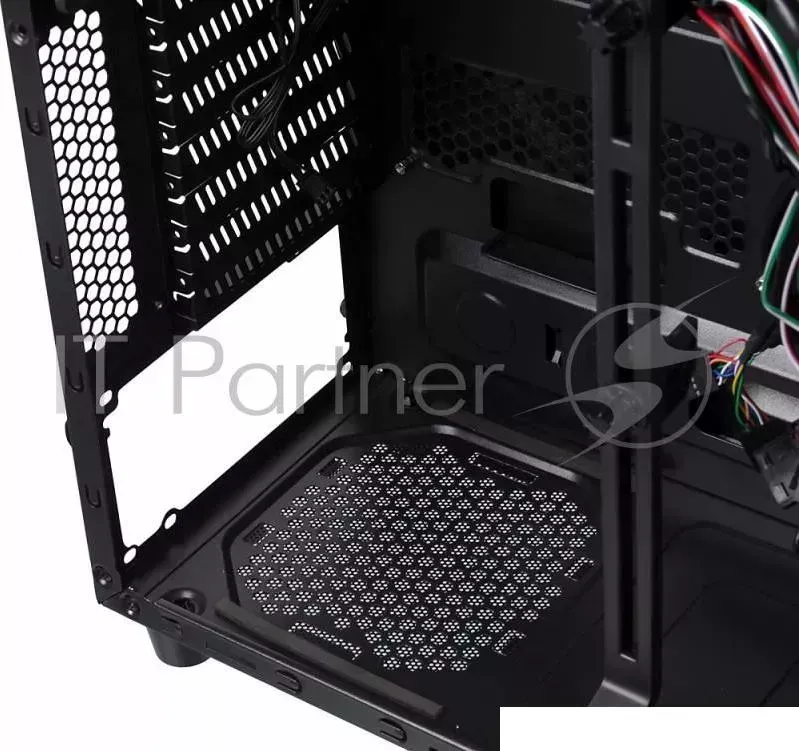 Корпус ZALMAN R1 черный без БП ATX 1x80mm 1x92mm 3x120mm 2xUSB2.0 1xUSB3.0 audio front door bott PSU