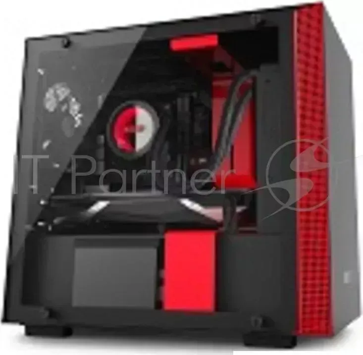 Корпус NZXT CA H200W BR H200i MINI ITX BLACK/RED