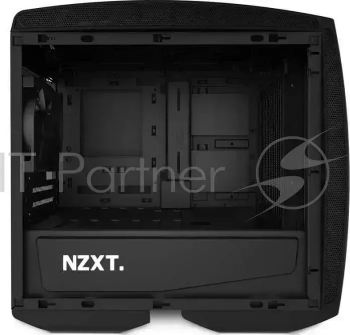 Корпус NZXT MANTA черный без БП miniITX 2x140mm 2xUSB3.0 audio bott PSU