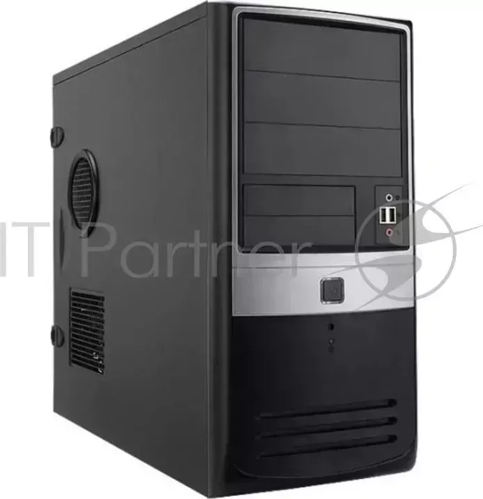 Корпус INWIN EMR003BG (Mini Tower, mATX, 450W RB-S450HQ70, USB+Audio, черно-серый) <6121835>