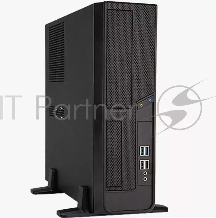 Корпус INWIN BL040BL USB3.0 (Desktop, Micro-ATX, 300W S300FF7-0, 2xUSB3.0, 2xUSB2.0+Audio+Mic, черно-серебристый) <6121113>