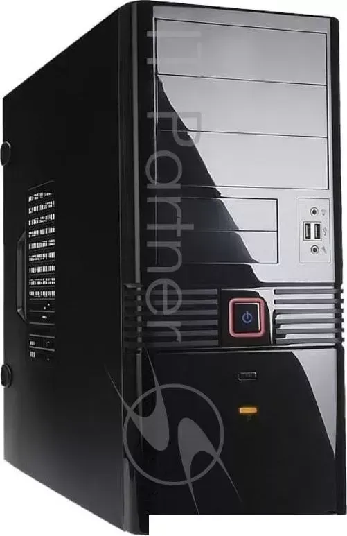 Корпус INWIN EAR023BL USB 3.0 (Midi Tower, ATX, без БП, USB+Audio, черный) <6120653> InWin +Audio,