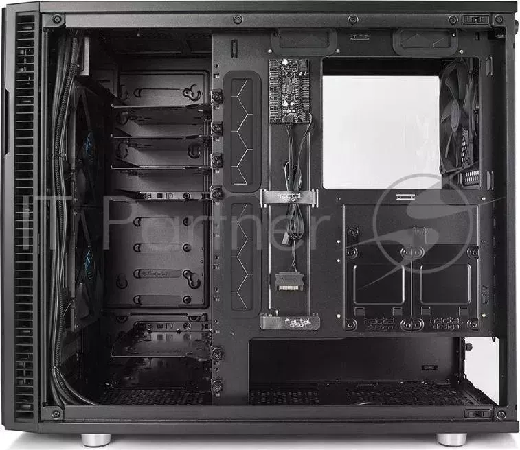 Корпус Fractal Design Define R6 Blackout Edition TG черный без БП ATX 2xUSB2.0 2xUSB3.0 audio front door bott PSU FRACTAL DESIGN R6 TG