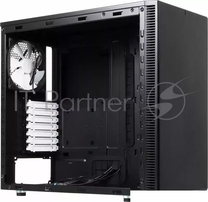 Корпус Fractal Design Define S черный/черный w/o PSU ATX 9x120mm 9x140mm 1x180mm 2xUSB3.0 audio bott PSU FRACTAL DESIGN S FD CA DEF S BK 2x140mm front door