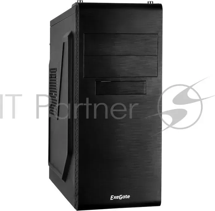 Корпус Miditower Exegate UN 603 Black, ATX, UN400, 120mm 2*USB, Audio