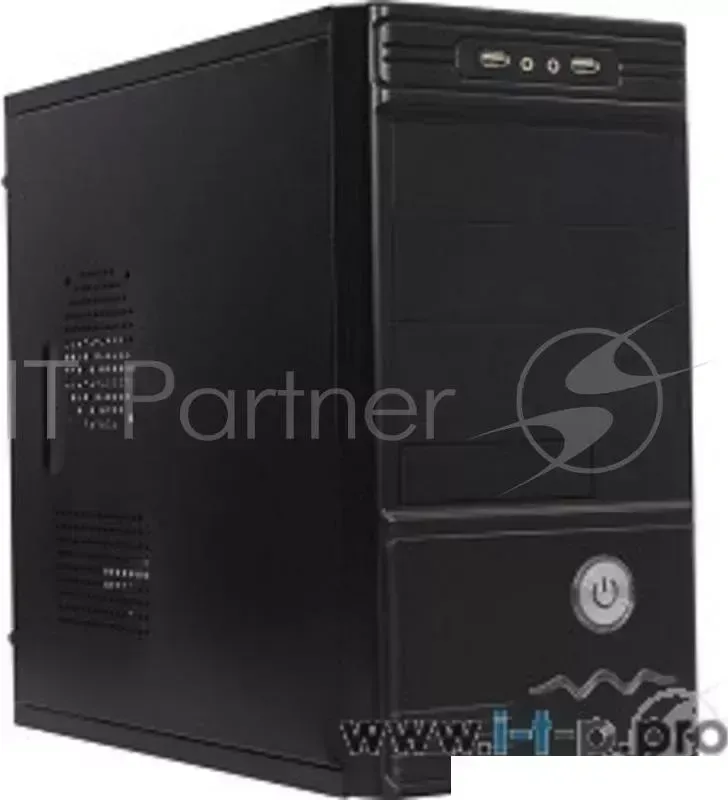 Корпуса Exegate EX261403RUS Minitower MA 368X Black, БП UN400, 120mm, mATX, 3*SATA, USB, Audio