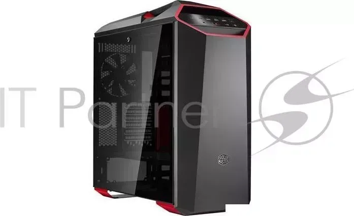 Корпус без блока питания Cooler Master MasterCase MC500Mt, USB3.0x3, USB Type C x1, 3x140Fan, Black, RGB control Board x 1, FullATX, w/o PSU