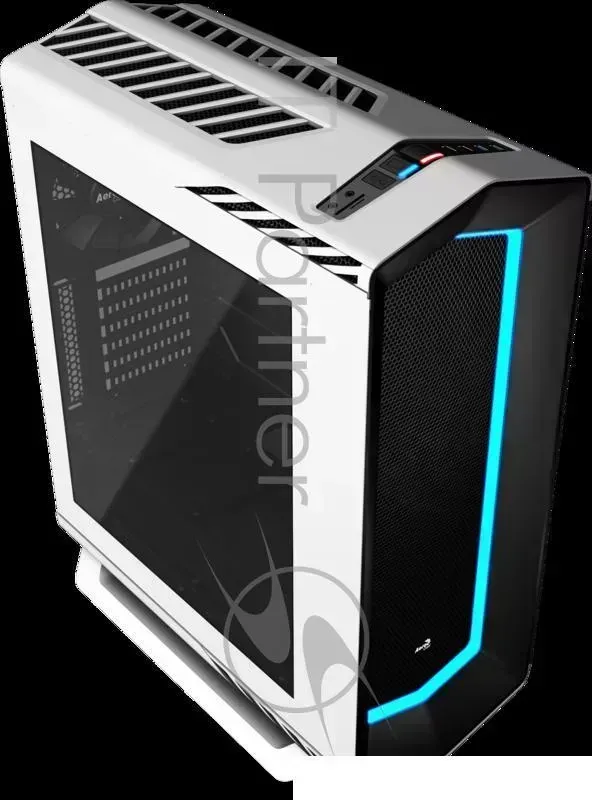 Корпус Aerocool P7-C1 White , ATX, без БП, с окном, 8 вариантов подсветки, 2x USB2.0, 2x USB3.0, SD карт-ридер. AEROCOOL , с 8 2x 2x SD