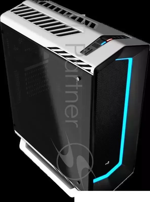 Корпус Aerocool P7-C1 WG , ATX, без БП, с большим закаленным окном, ATX, без БП, с окном, 8 вариантов подсветки, 2x USB2.0, 2x USB3.0, SD карт-ридер. AEROCOOL WG , с с 8 2x 2x SD