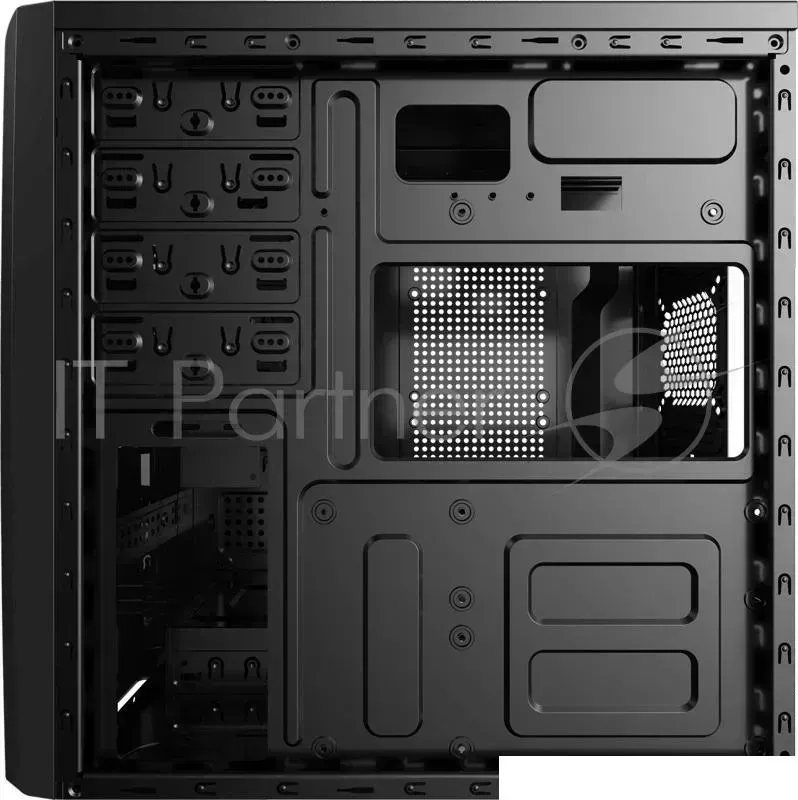 Корпус Aerocool CS-1101 черный без БП ATX 2x120mm 1x140mm 2xUSB2.0 1xUSB3.0 audio