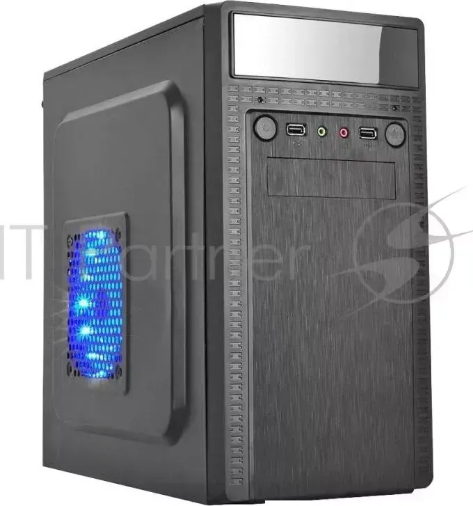 Корпус 3Cott M1511 mATX 400W, USB, Audio, черный. , ДхШхВ: 360*170*350мм, БП : 2*SATA, 2*MOLEX IDE ,20 4PIN,P4, 1.2М шнур питания, 8см вент р.