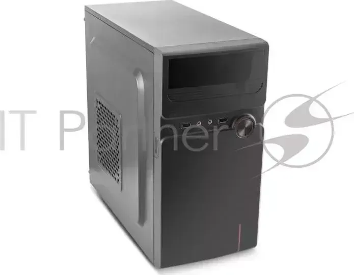 Корпус 3Cott M1507 mATX 400W, USB, Audio, черный. , ДхШхВ: 360*170*350мм, БП : 2*SATA, 2*MOLEX IDE ,20 4PIN,P4, 1.2М шнур питания, 8см вент р.