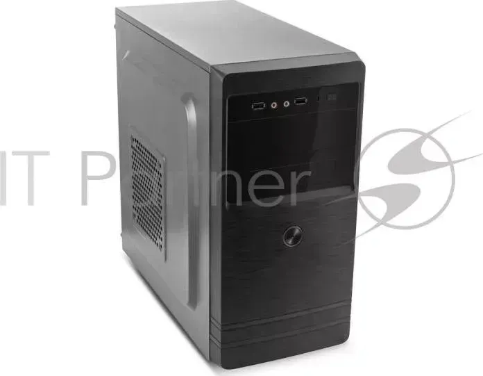 Корпус 3Cott M1509 mATX 400W, USB, Audio, черный. , ДхШхВ: 360*170*350мм, БП : 2*SATA, 2*MOLEX IDE ,20 4PIN,P4, 1.2М шнур питания, 8см вент р.